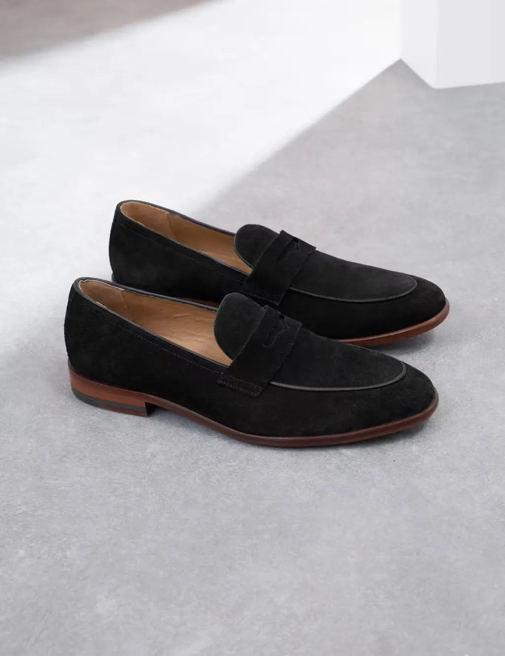 Autograph Suede Slip-On Loafers Honesty Sales