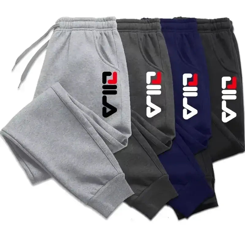 Autumn Winter Men's Joggers Drawstring Casual Pants Fleece Sweatpants Workout Running Gym Fitness Sports Trousers WK007 Dropshipman Main image