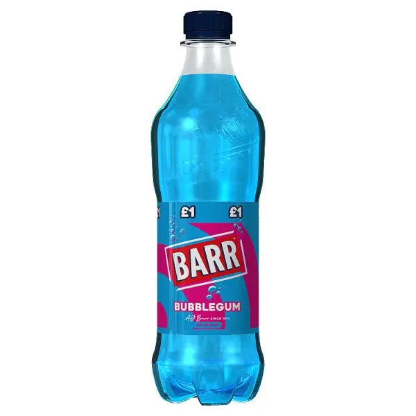 Barr Bubblegum 500ml (Case of 12)  Honesty Sales U.K