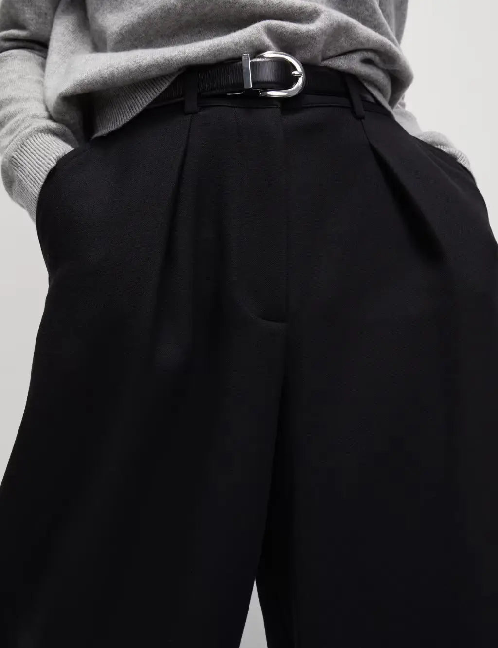 Barrel Leg Trousers - Honesty Sales