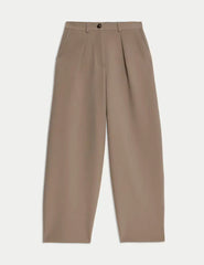 Barrel Leg Trousers - Honesty Sales