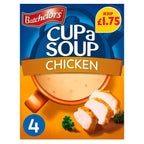 Batchelors Cup a Soup Chicken 4 Instant Soup Sachets 81g  (Case of 9)  Honesty Sales U.K