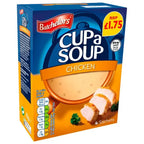 Batchelors Cup a Soup Chicken 4 Instant Soup Sachets 81g  (Case of 9)  Honesty Sales U.K