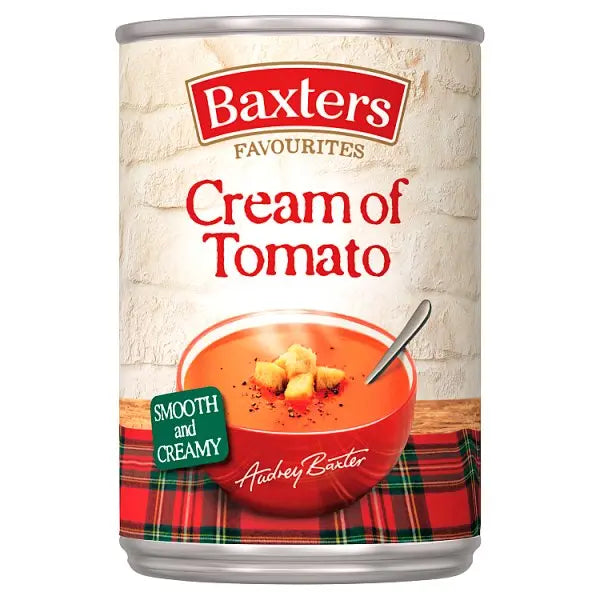 Baxters Favourites Cream of Tomato 400g (Case of 12)  Honesty Sales U.K Main image