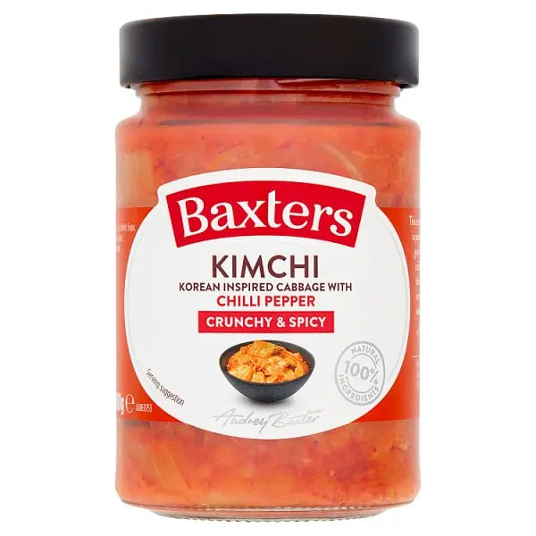 Baxters Kimchi Korean Inspired Cabbage with Chilli Pepper 300g Baxters Main image