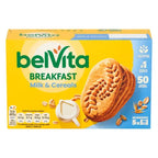BelVita Breakfast Biscuits Milk & Cereals 5 Pack 225G (Case of 10) BelVita