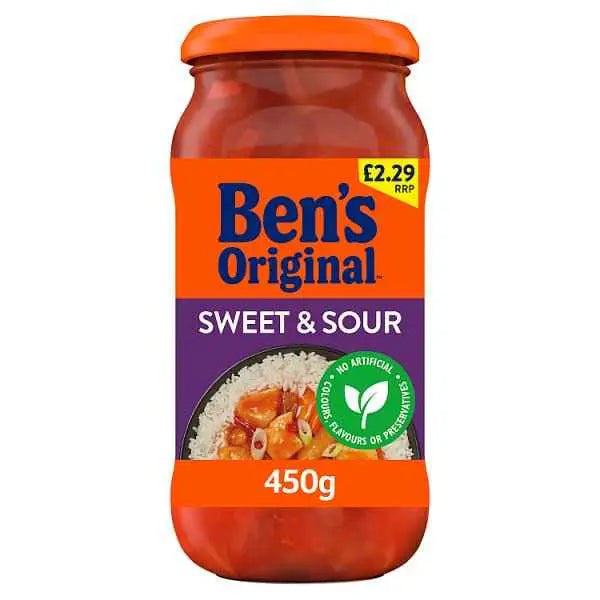 Ben's Original Sweet & Sour 450g (Case of 6) - Honesty Sales Main image
