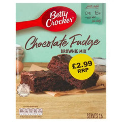 Betty Crocker Chocolate Fudge Brownie Mix 415g (Case of 4) Betty Crocker