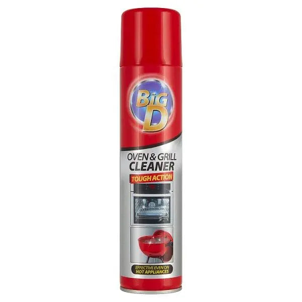 Big D Oven & Grill Cleaner Tough Action 300ml (Case of 6) - Honesty Sales Main image