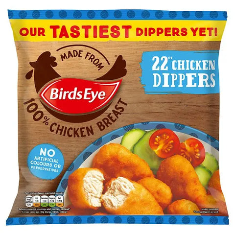 Birds Eye 22 Crispy Chicken Dippers 403g Birds Eye