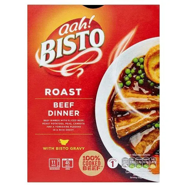 Bisto Roast Beef Dinner with Bistro Gravy 400g - (Case of 6) - Honesty Sales Image principale du produit