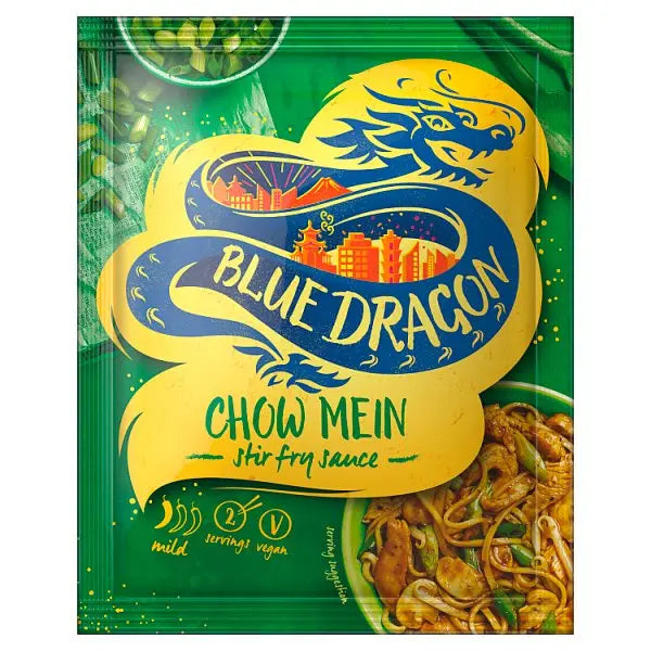 Blue Dragon Chow Mein Stir Fry Sauce 120g (Case of 12) - Honesty Sales Main image