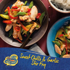 Blue Dragon Sweet Chilli & Garlic Stir Fry Sauce 120g (Case of 12) - Honesty Sales