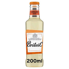 Britvic Fiery Ginger Beer Bottle 200ml (Case of 24) - Honesty Sales