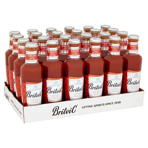 Britvic Tomato Juice Cocktail 200ml (Case of 24) - Honesty Sales U.K