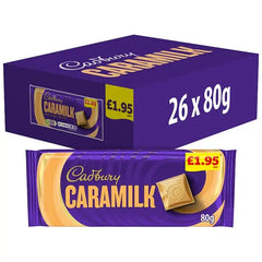 Cadbury Caramilk Chocolate Bar 80g (Case of 26)  Honesty Sales U.K