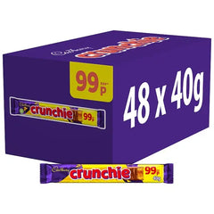Cadbury Crunchie 99P PMP Chocolate Bar 40 g (Case of 48)  Honesty Sales U.K
