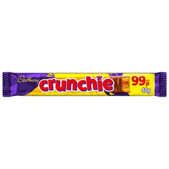 Cadbury Crunchie 99P PMP Chocolate Bar 40 g (Case of 48)  Honesty Sales U.K