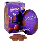Cadbury Dairy Milk Giant Buttons Chocolate Easter Egg, 96g (Case of 12) Cadbury