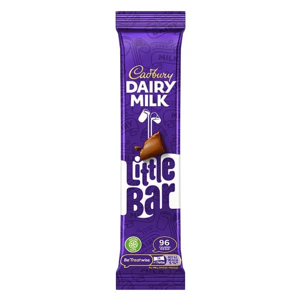 Cadbury Dairy Milk Little Bar Chocolate 18g (Case of 60) Zweitbild