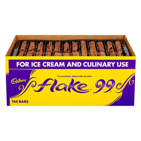 Cadbury Flake 99 Chocolate Bar 144 x 8.25g - Honesty Sales