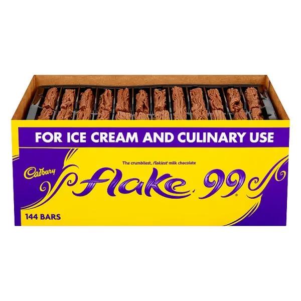 Cadbury Flake 99 Chocolate Bar 144 x 8.25g - Honesty Sales