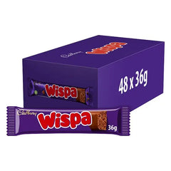 Cadbury Wispa Chocolate Bar 36g (Case of 48)