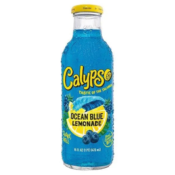 Calypso Ocean Blue Lemonade 473ml (Case of 12) - Honesty Sales