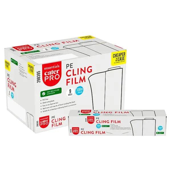 CaterPro Essentials PE Cling Film - Honesty Sales