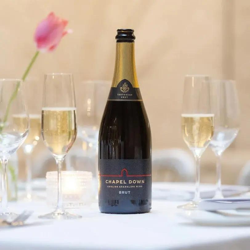 Chapel Down Brut English Sparkling Wine 75cl  Honesty Sales U.K