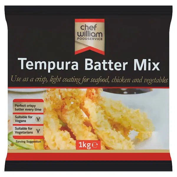 Chef William Foodservice Tempura Batter Mix 1kg Chef William