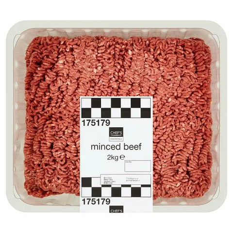 Chef's Essentials Minced Beef 2kg Chef's Essentials