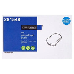Chef's Larder 60 Pizza Dough Pucks - Honesty Sales U.K