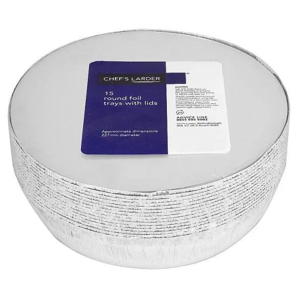 Chefs Larder Foil Trays with Lids - Honesty Sales