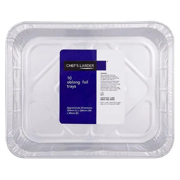 Chefs Larder Foil Trays with Lids - Honesty Sales