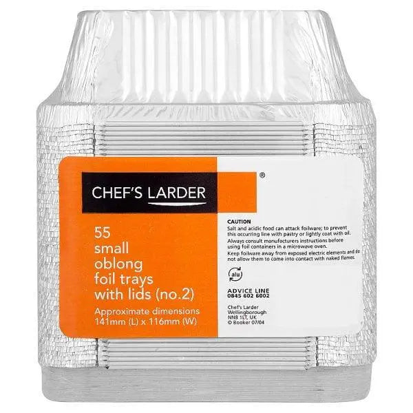 Chefs Larder Foil Trays with Lids - Honesty Sales
