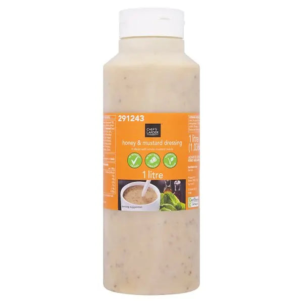 Chef's Larder Honey & Mustard Dressing 1 litre Chef's Larder Main image