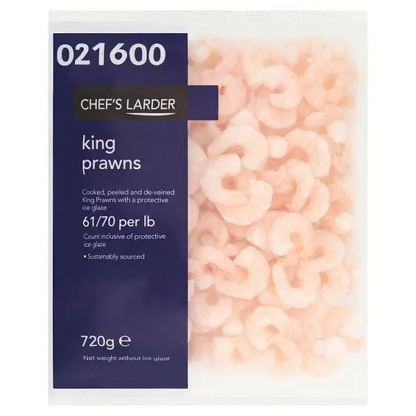 Chefs Larder King Prawns (720g) - Honesty Sales