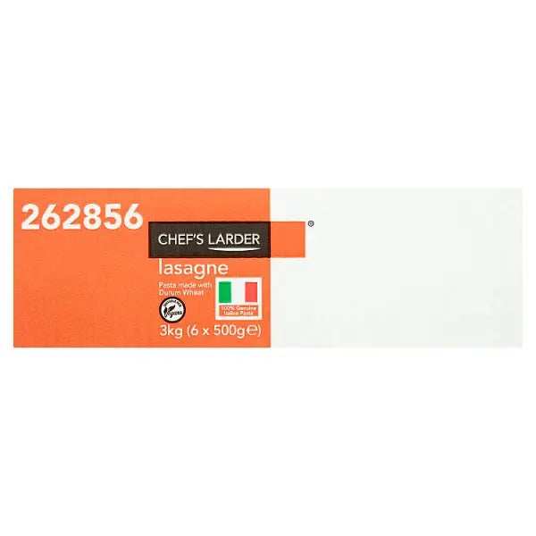 Chef's Larder Lasagne 6 x 500g (3kg) Chef's Larder Main image
