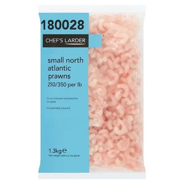 Chefs Larder Small North Atlantic Prawns 1.3kg - Honesty Sales Main image