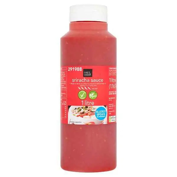 Chef's Larder Sriracha Sauce 1 Litre - Honesty Sales