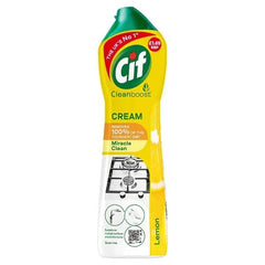 Cif Cream Cleaner Lemon 500 ml (Case of 8) - Honesty Sales