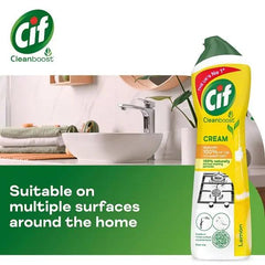 Cif Cream Cleaner Lemon 500 ml (Case of 8) - Honesty Sales
