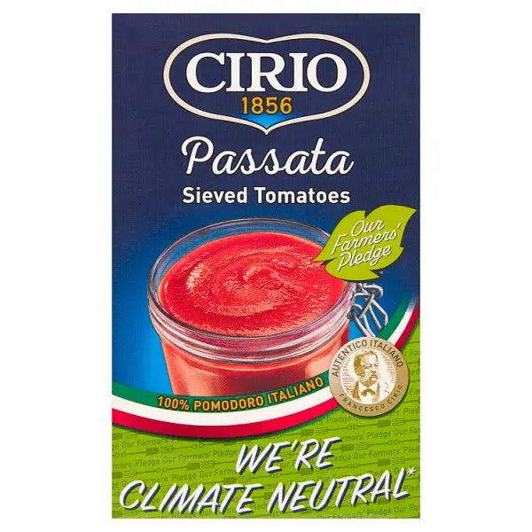 Cirio Passata Sieved Tomatoes 500g (Case of 12) - Honesty Sales Main image