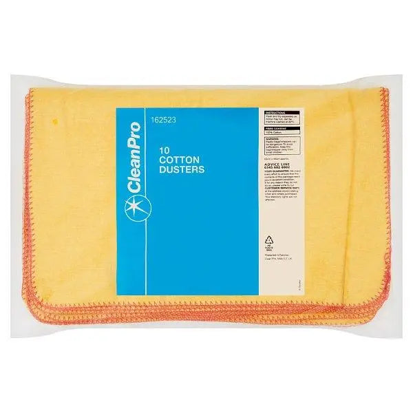 CleanPro 10 Cotton Dusters - Honesty Sales U.K