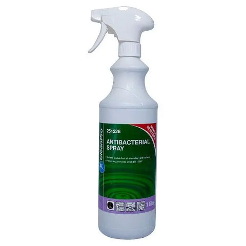 CleanPro Antibacterial Spray 1 Litre - Honesty Sales U.K