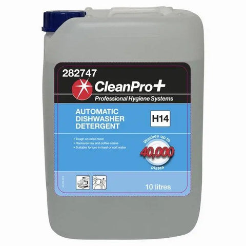 CleanPro+ Automatic Dishwasher Detergent H14 10 Litres - Honesty Sales U.K