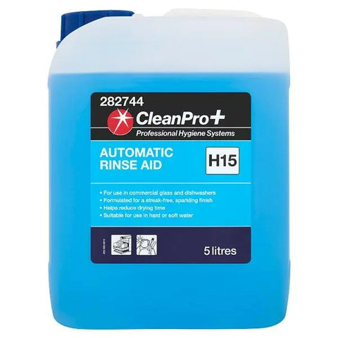 CleanPro+ Automatic Rinse Aid H15 5 Litres - Honesty Sales U.K