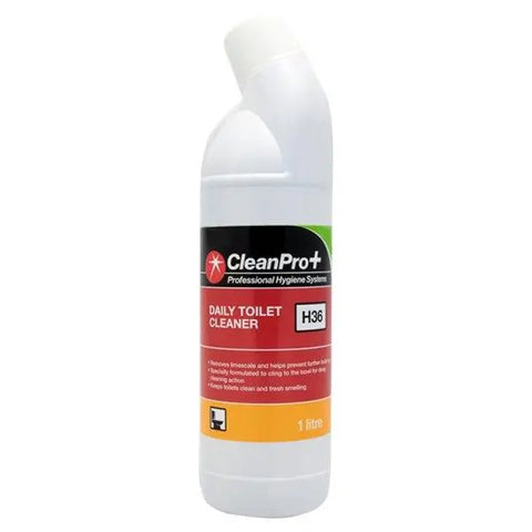 CleanPro+ Daily Toilet Cleaner H36 1 Litre - Honesty Sales U.K