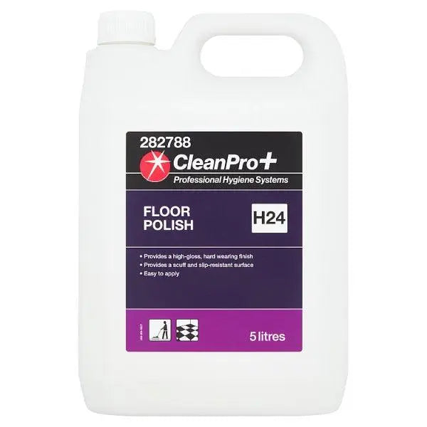 CleanPro+ Floor Polish H24 5 Litres - Honesty Sales U.K